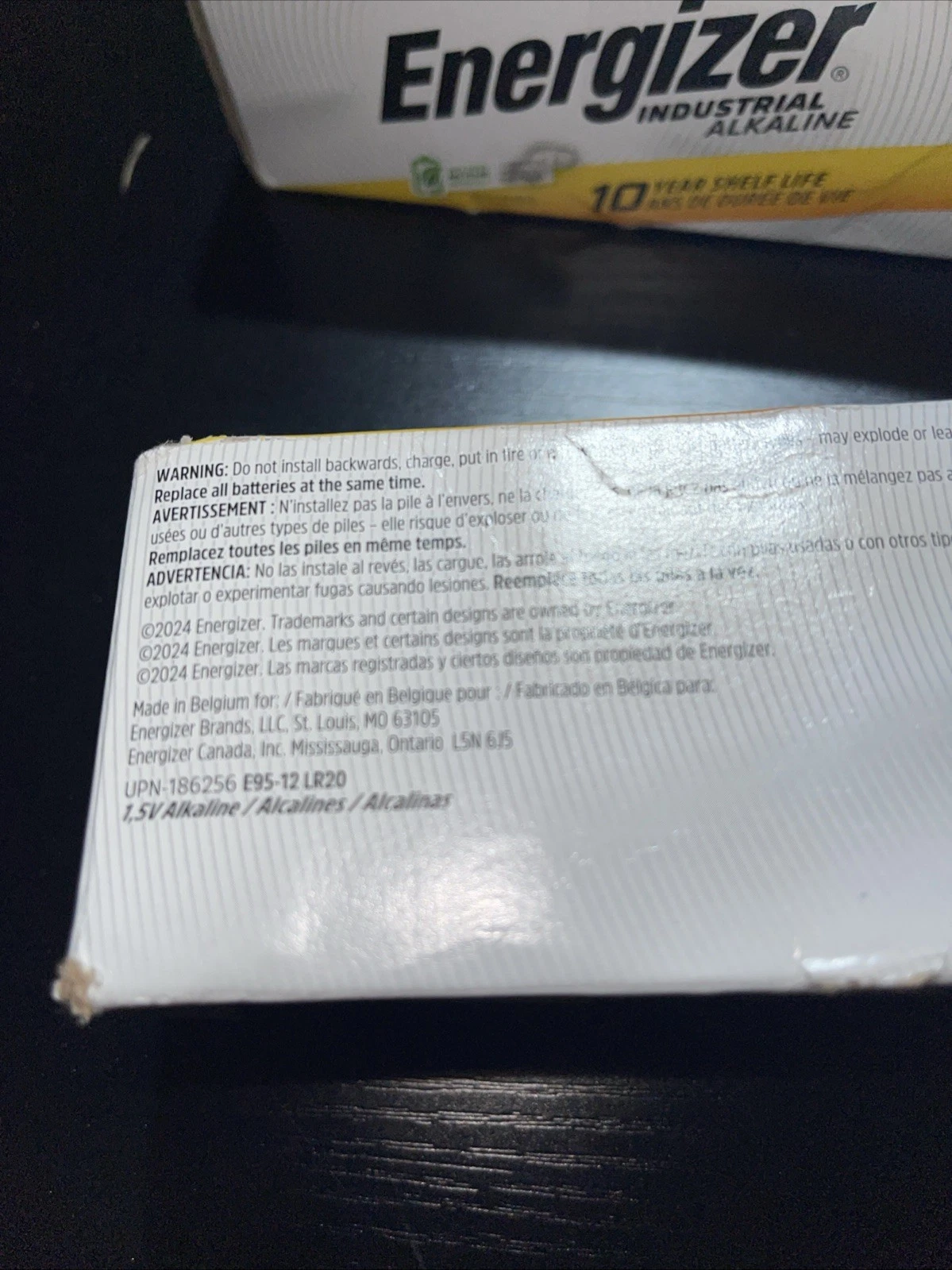 Energizer D Batteries 12 Pack (EN95) - photo 5