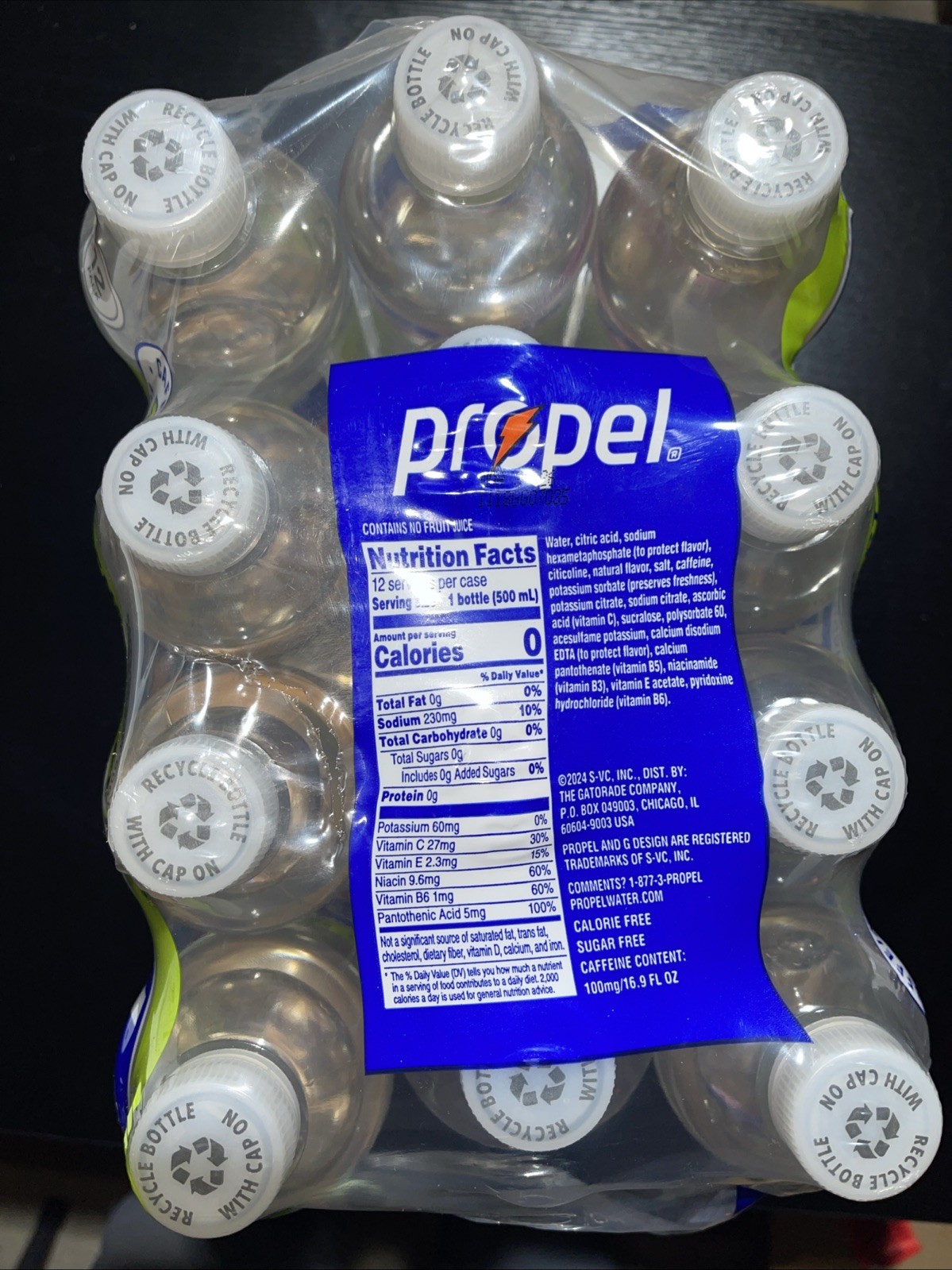 Hydrate & Energize Raspberry Green Tea Electrolytes - 12 Bottles - photo 2