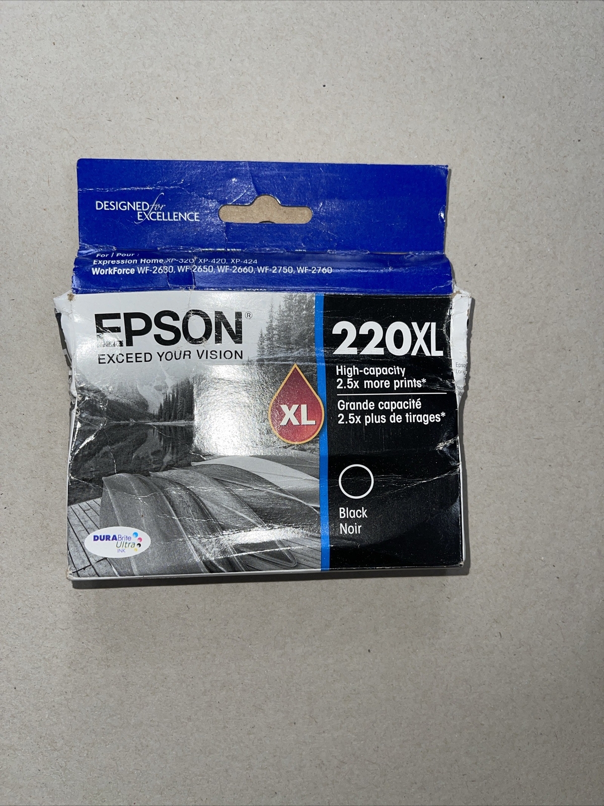 Epson 220XL Black Ink Cartridge (T220XL120S)