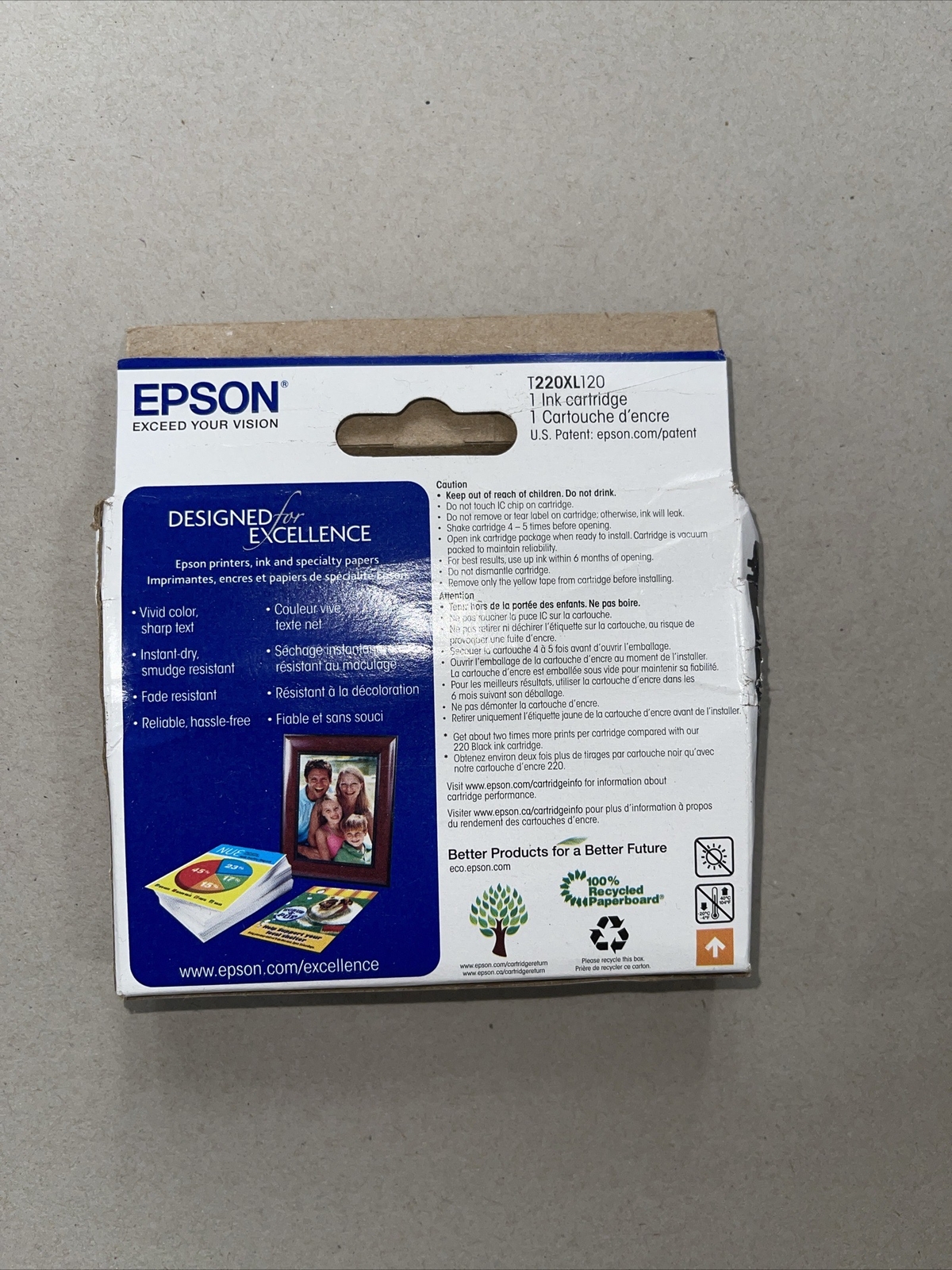 Epson 220XL Black Ink Cartridge (T220XL120S) - photo 2