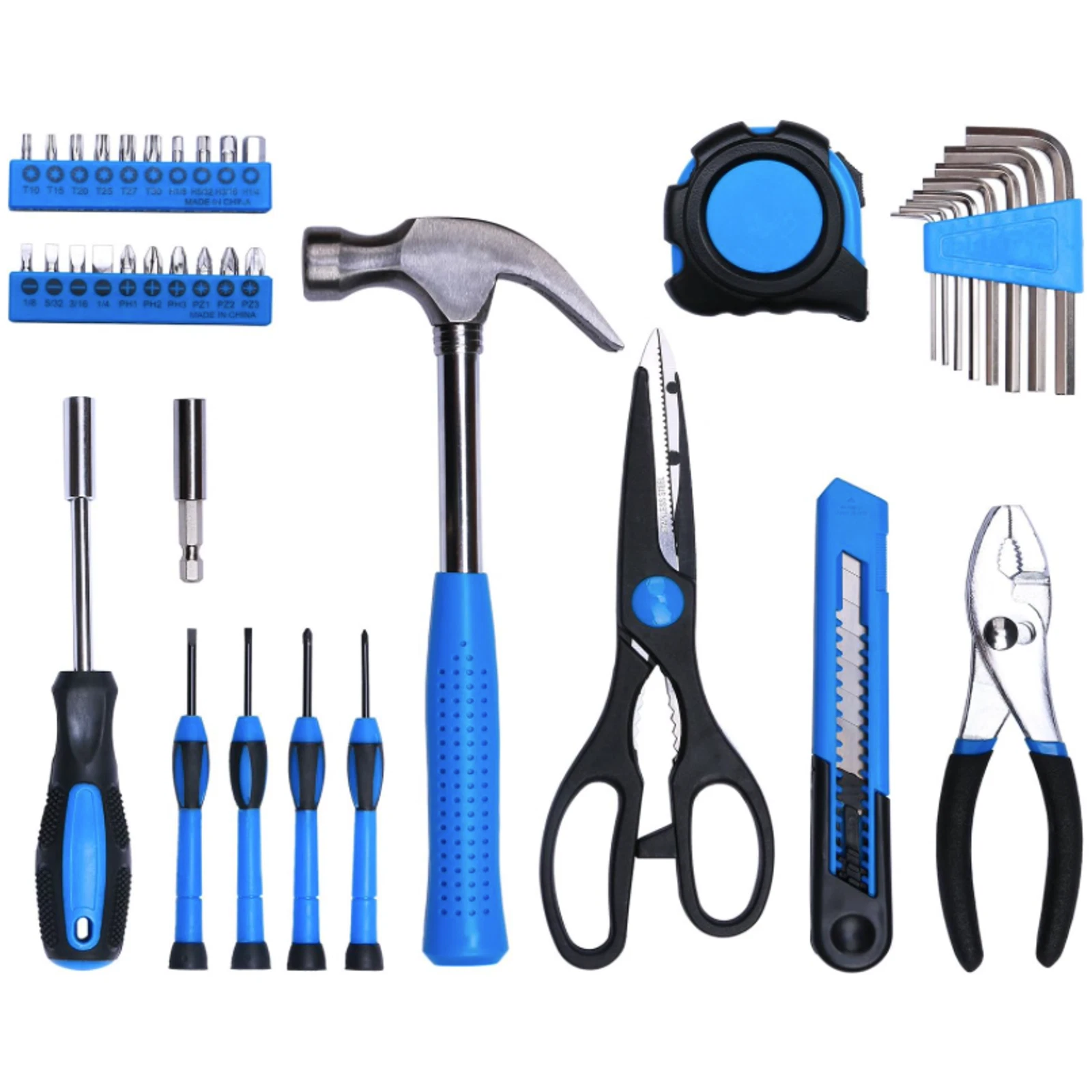 EFFICERE 40-Piece All Purpose Household Tool Kit - photo 3