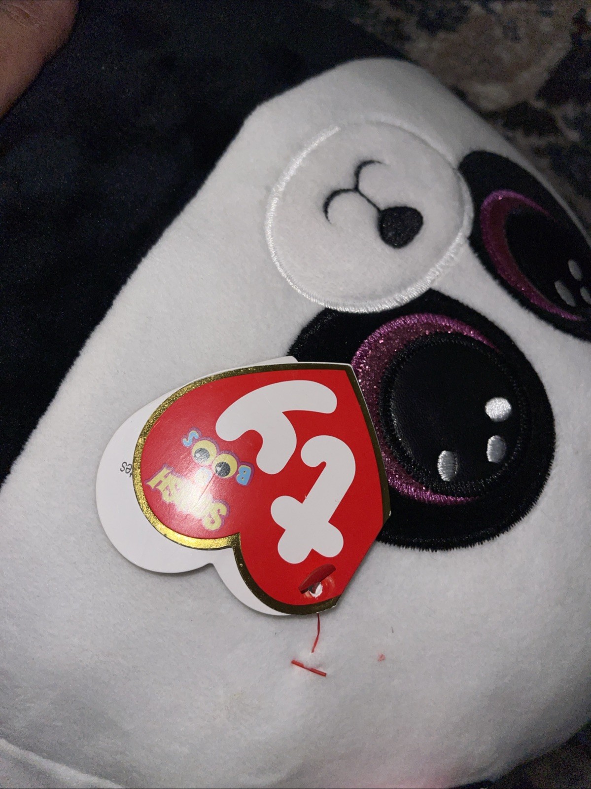 TY Squish A Boos Collection 12" BAMBOO Panda Plush - photo 5