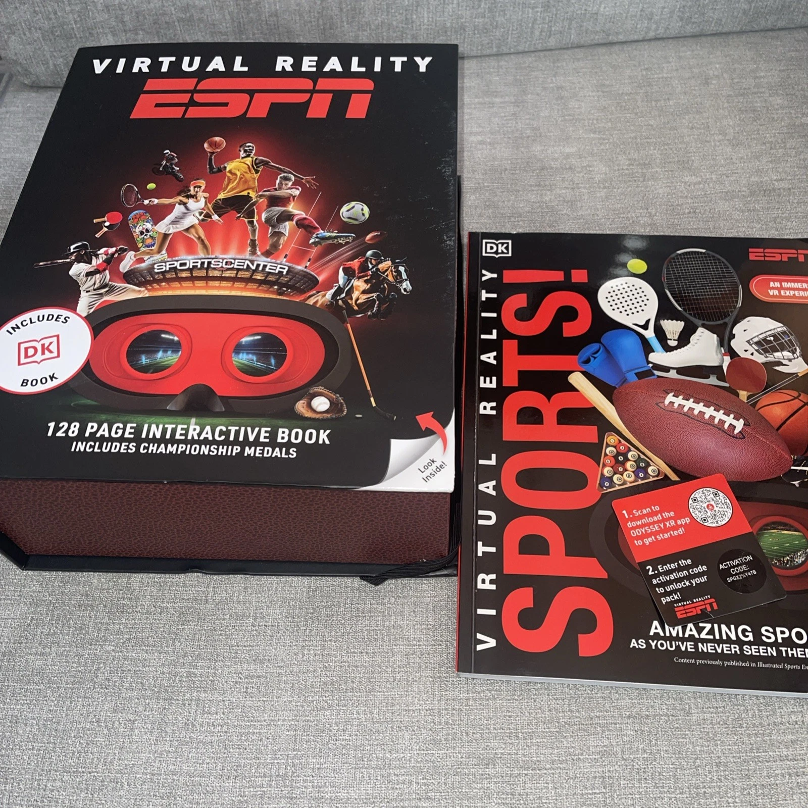 Abacus Brands VR ESPN Gift Box - Illustrated Interactive VR Book