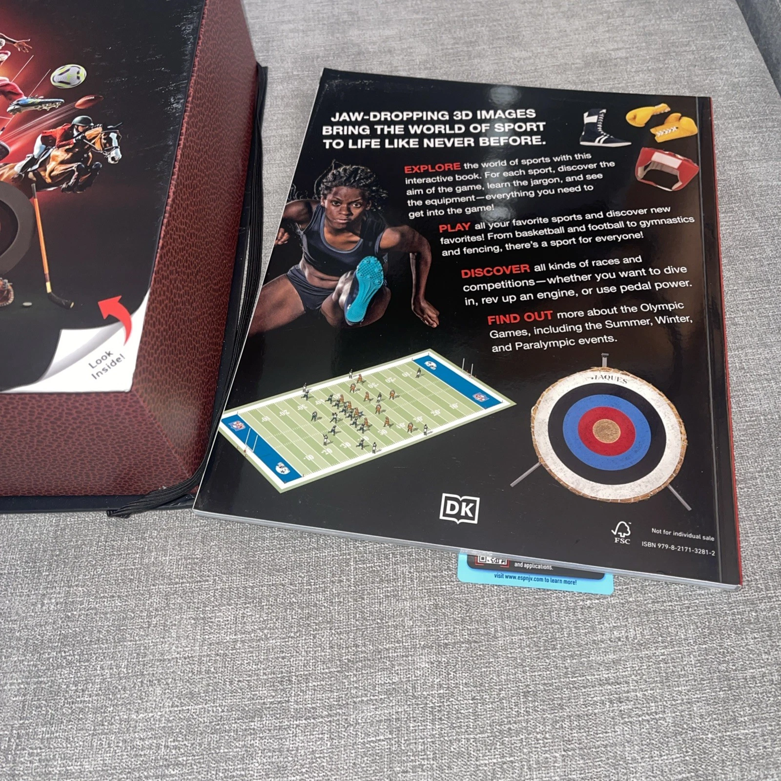 Abacus Brands VR ESPN Gift Box - Illustrated Interactive VR Book - photo 4
