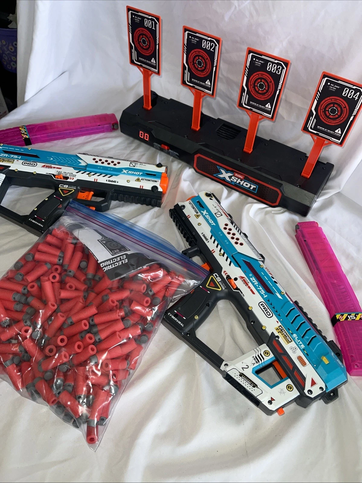 Zuru X Shot Pro Fury X Battle Blaster 2 Pack, Darts + Target - photo 5