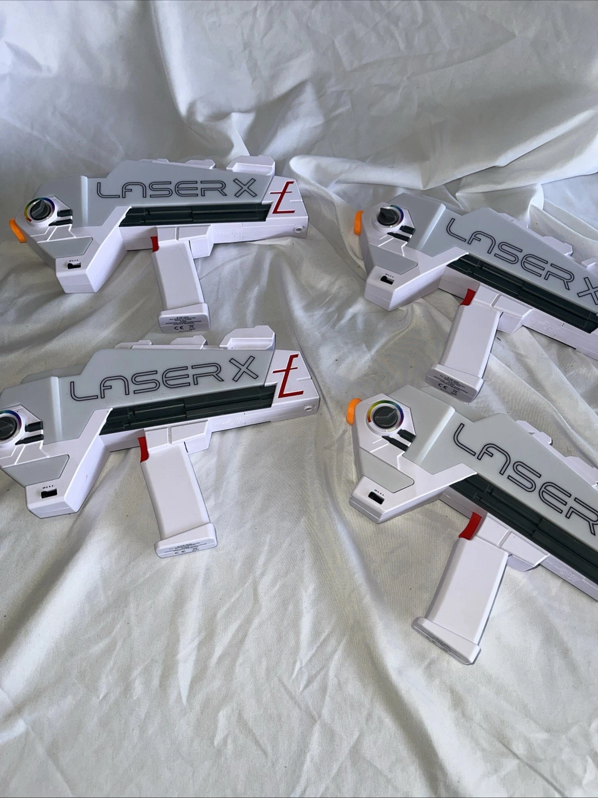 Lot of 4 Laser X Laser Tag Guns - Tested & Working