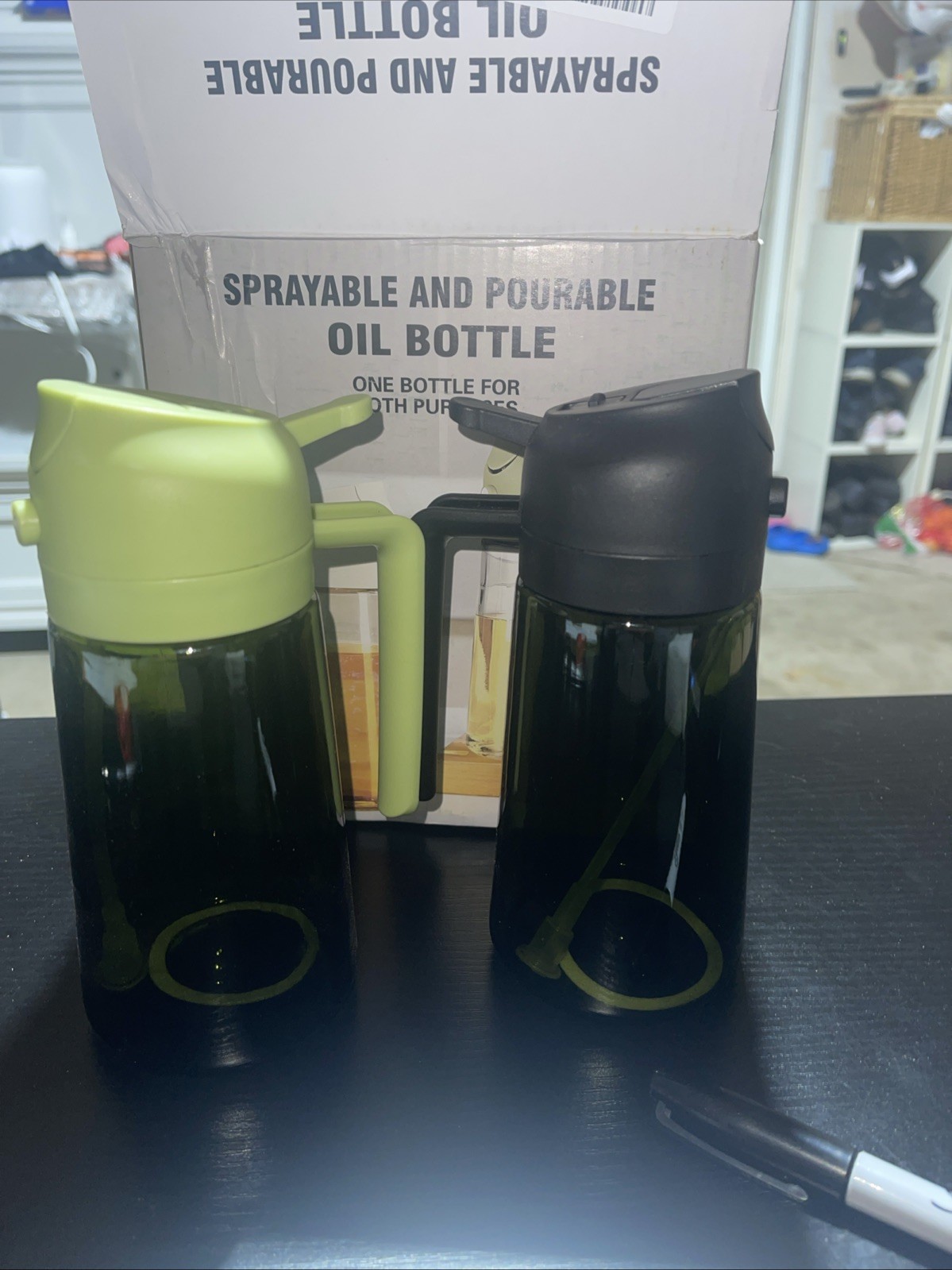 Set of 2 Oil Sprayers for Cooking - 2-in-1 Dispenser - photo 2