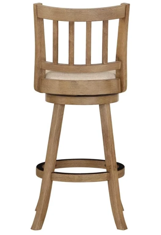 Sheldon Bar Height Stool, 29-Inch, Driftwood Wire-Brush - photo 3