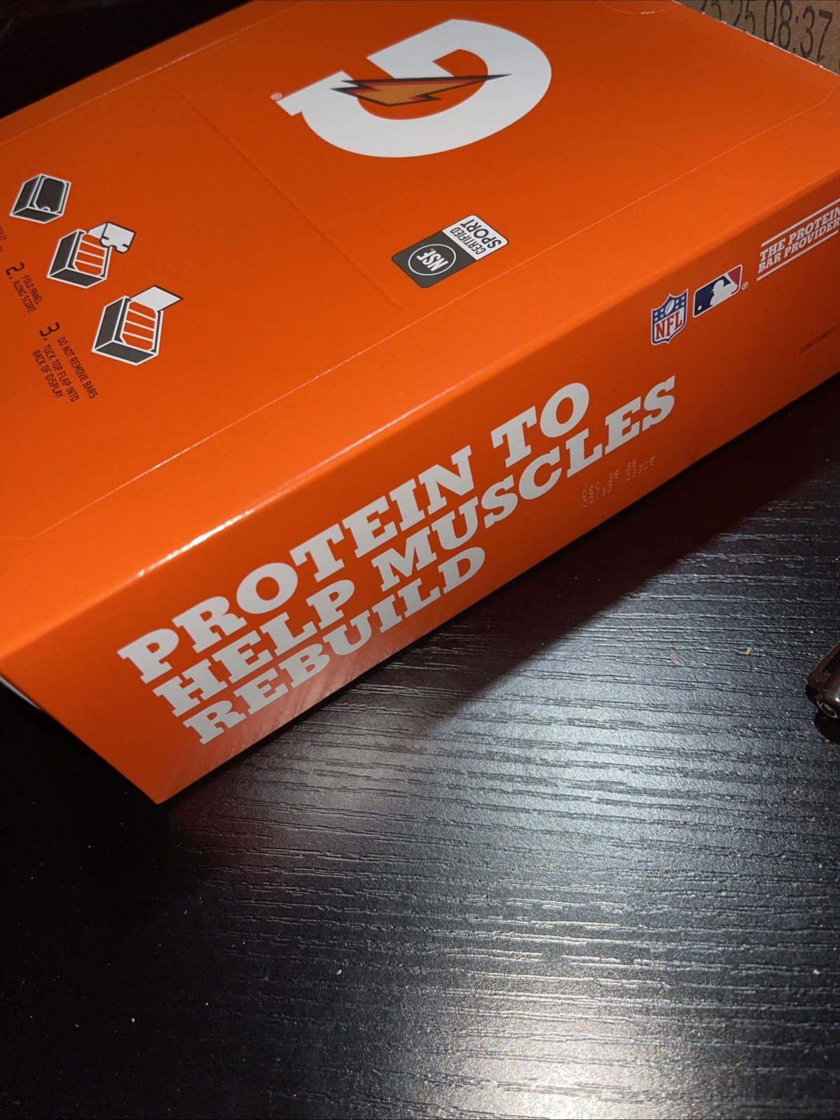 Gatorade Whey Protein Recover Bars - Chocolate Chip (12 Count) - photo 2