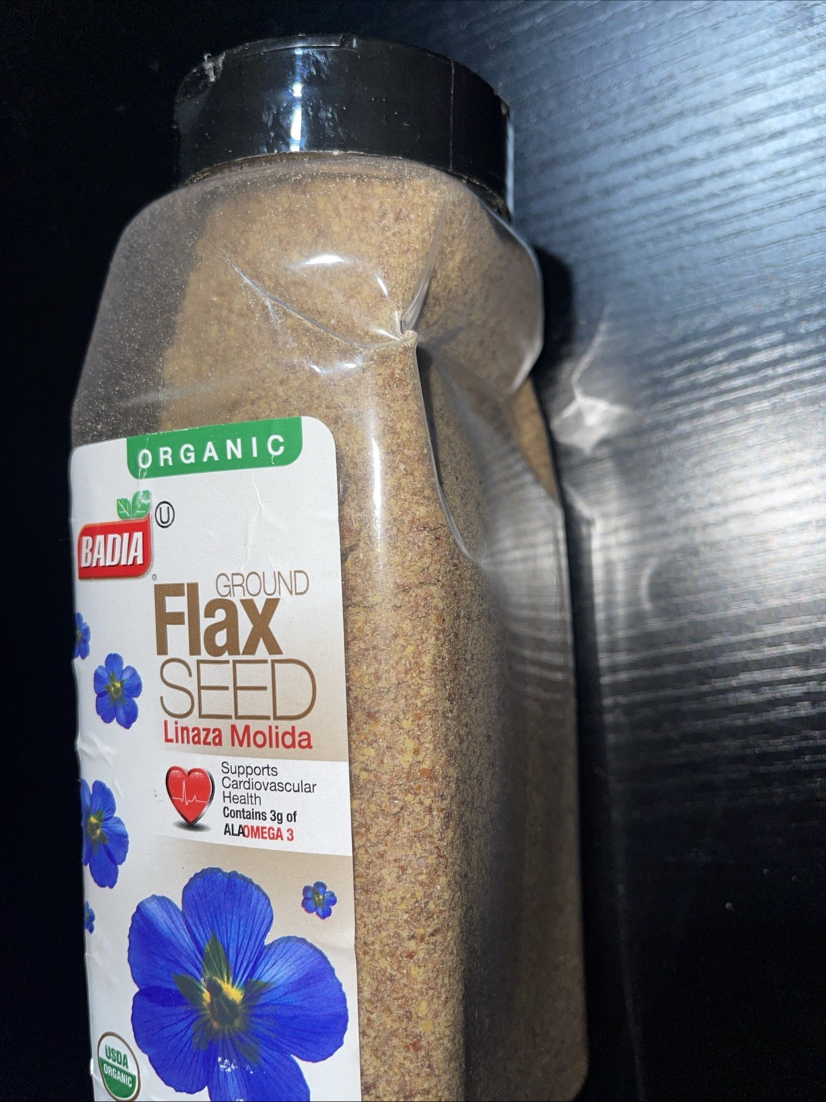 Organic Flax Seed 16 oz - Superfood for Baking & Smoothies - photo 2