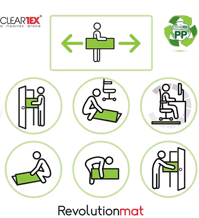 Floortex Revolutionmat Chair Mat for Carpet 46" x 57" - photo 5