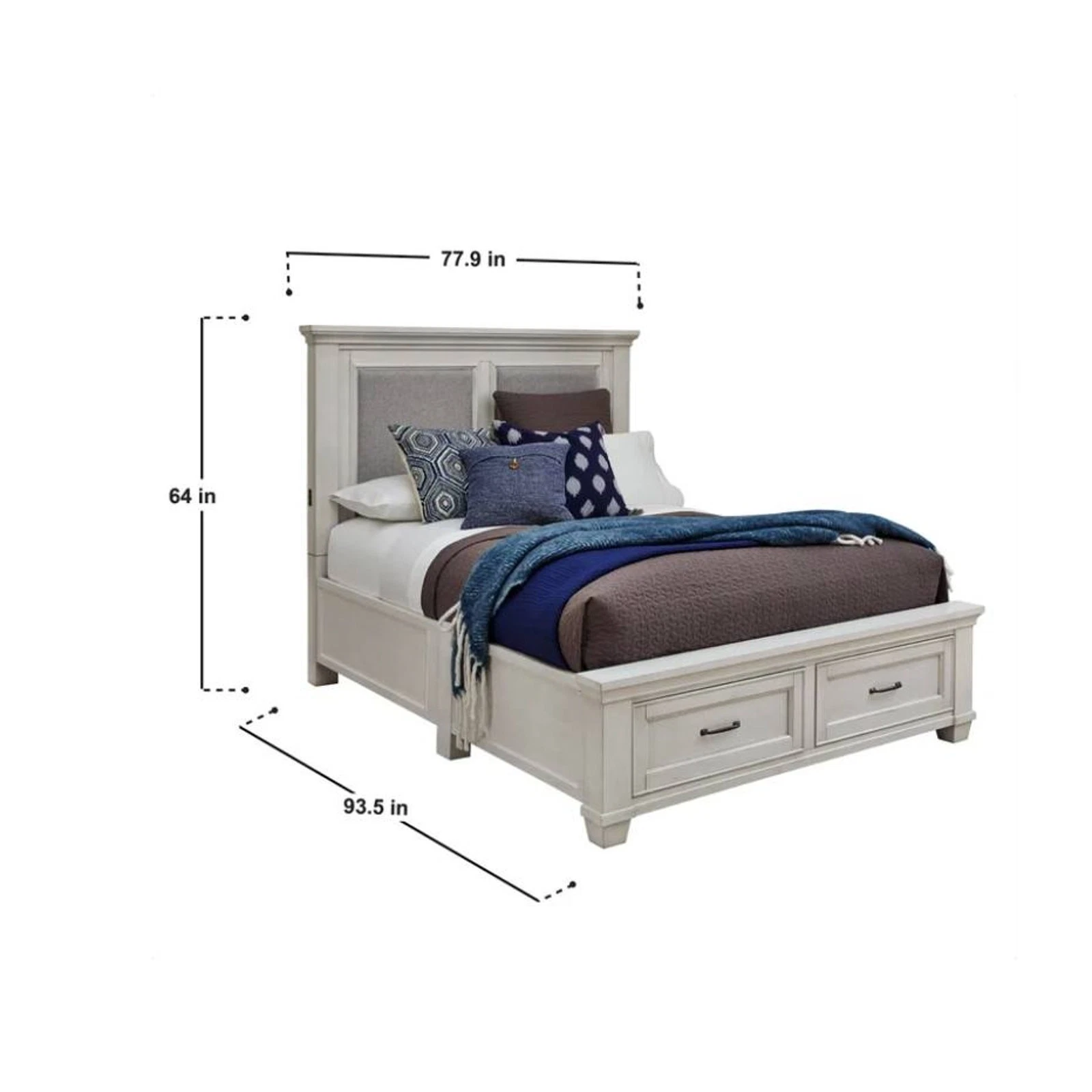 New King size Bed Pierce California Storage Bed - photo 4