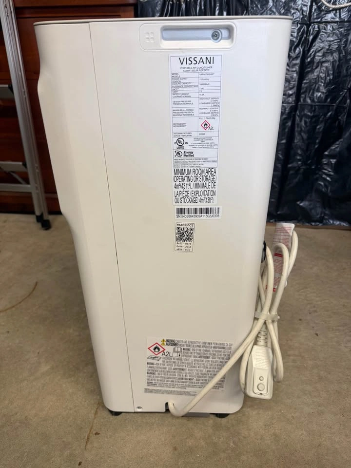 Vissani 10,000 BTU Portable AC - photo 4