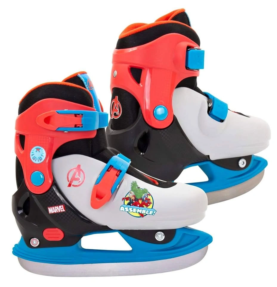 (Sizes Y12-2) Marvel Avengers Adjustable Skates for Kids