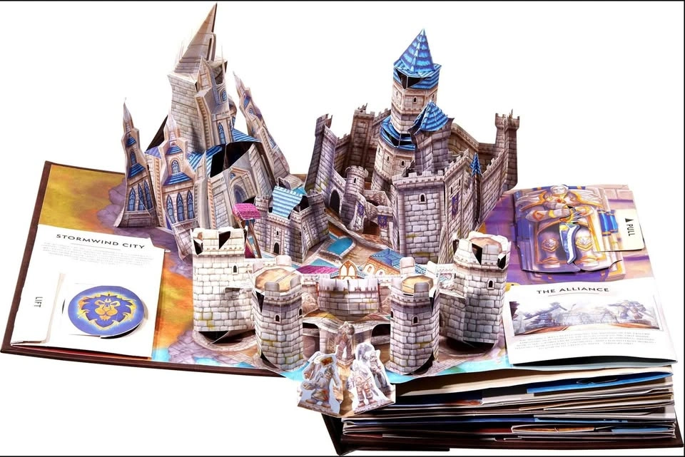The World of Warcraft Pop-Up Book Hardcover - photo 2