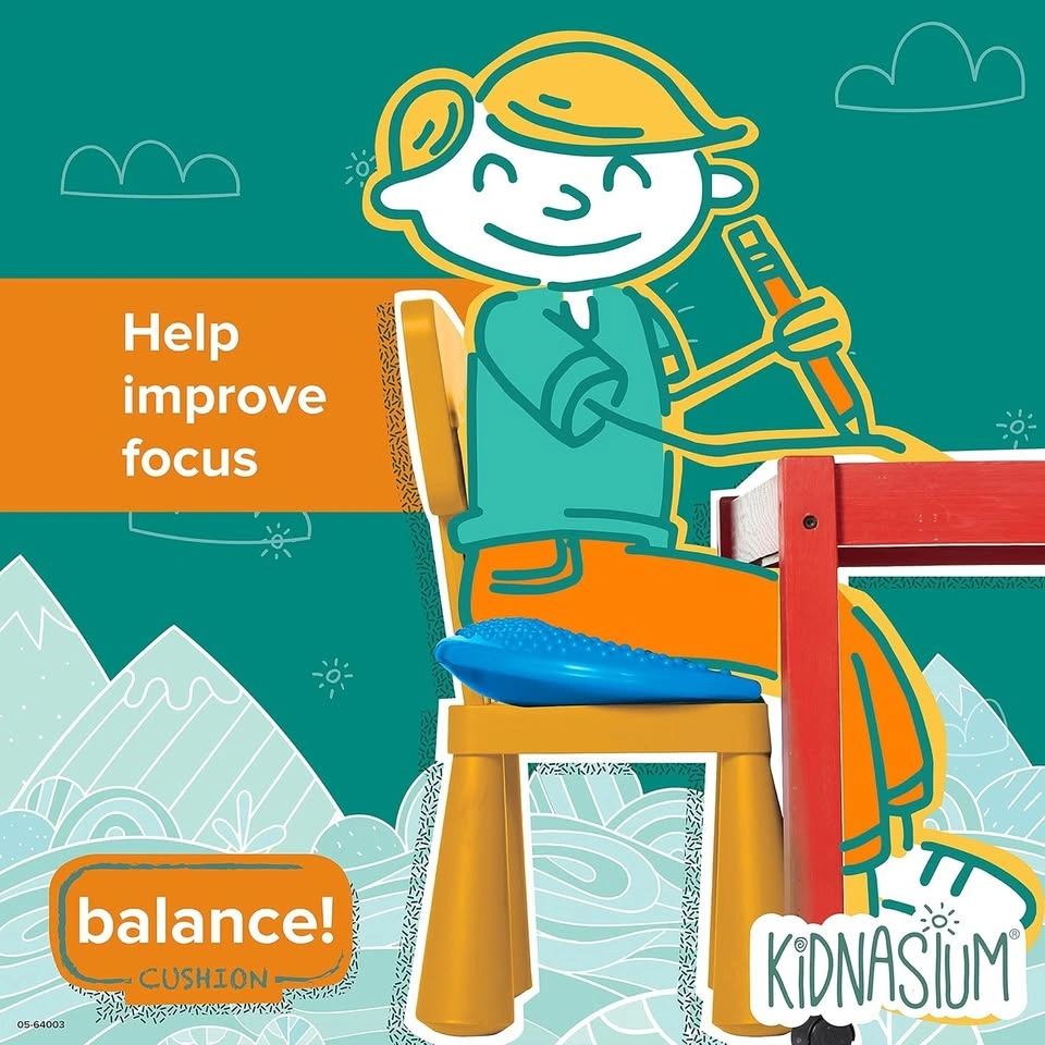 Kidnasium Wobble Cushion - Balance Disc for Kids