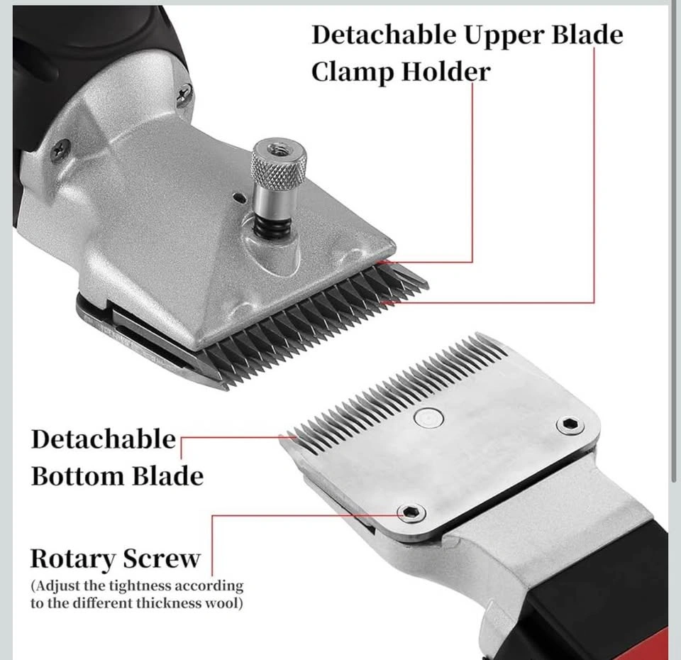 500W Heavy-Duty Animal Clippers for Thick-Coated - photo 2