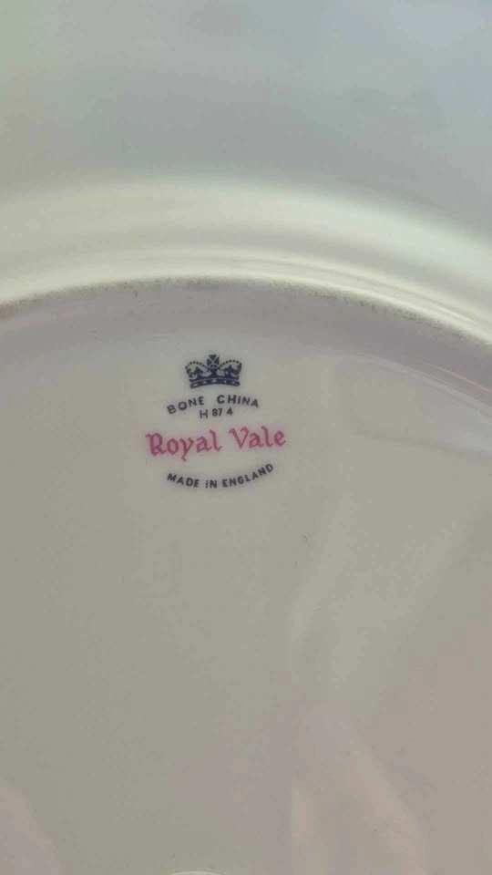 Royal Vale 2-Tier Serving Stand - Vintage Berry Floral - photo 5