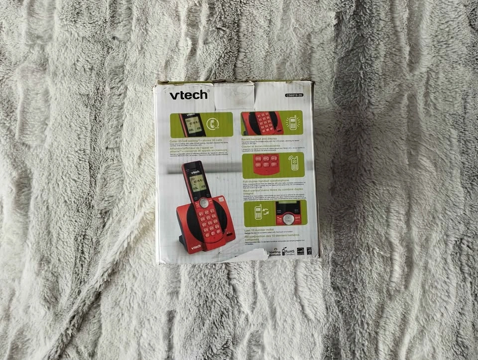VTech DECT 6.0 Dual Cordless Phones w/ CID, Call Block - photo 3