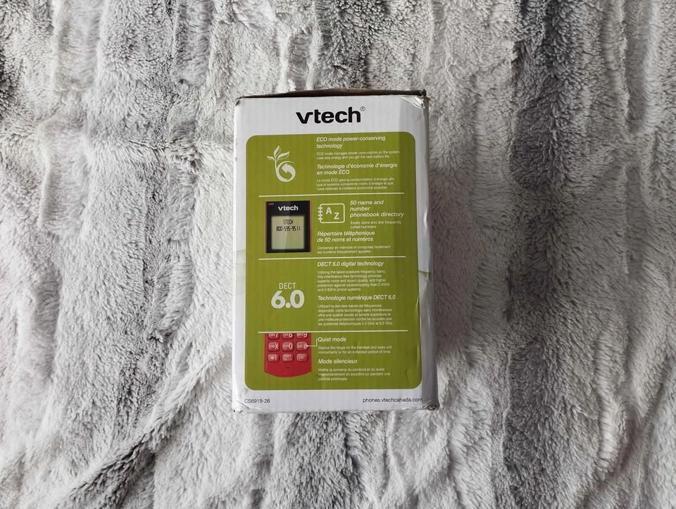 VTech DECT 6.0 Dual Cordless Phones w/ CID, Call Block - photo 5