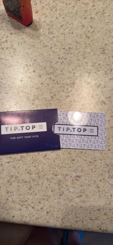 $150 tip top gift card- willing to meet at their guidlford store image indicator(3)