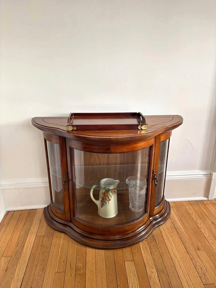 Bombay Company Lighted Display Cabinet