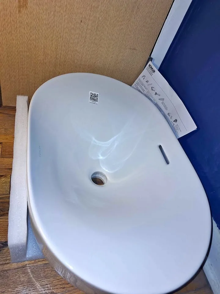 Kohler Chalice Vessel Bathroom Sink in White Vitreous China