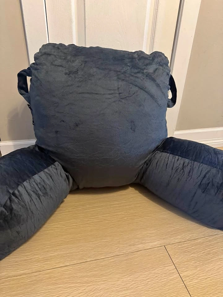 Reading Pillow-Bed Rest Pillow with Support Arm