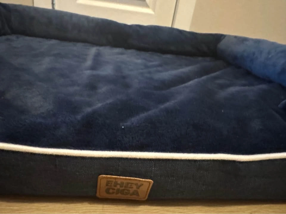 Memory Foam Orthopedic Large Dog Bed with Sides - photo 2