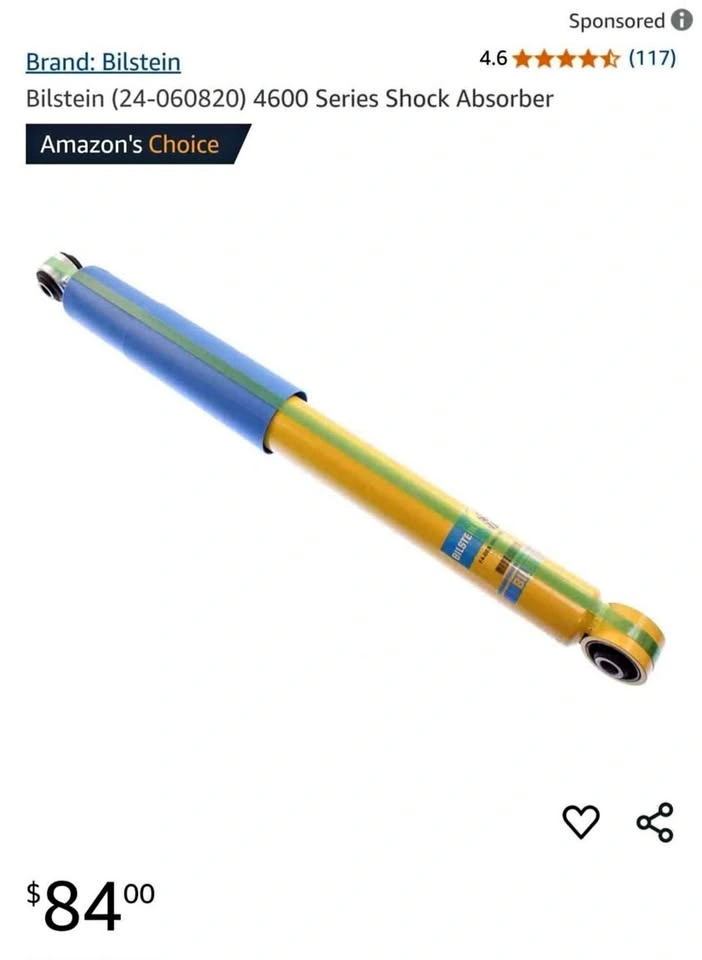 Bilstein 4600 Series Shock Absorber Silverado Sierra NEW