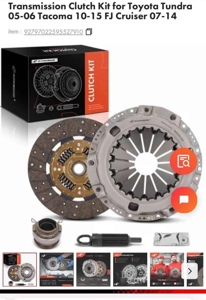 Transmission Clutch Kit for Toyota Tundra/Tacoma/FJ Cruiser - photo 4