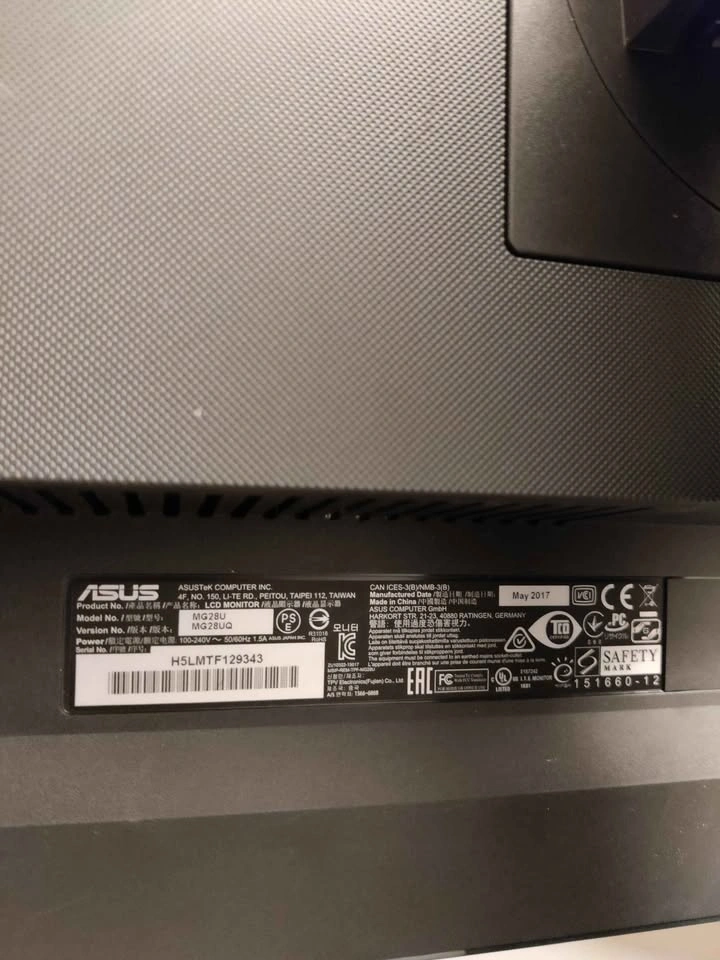 ASUS 28" 4K Gaming Monitor - photo 5