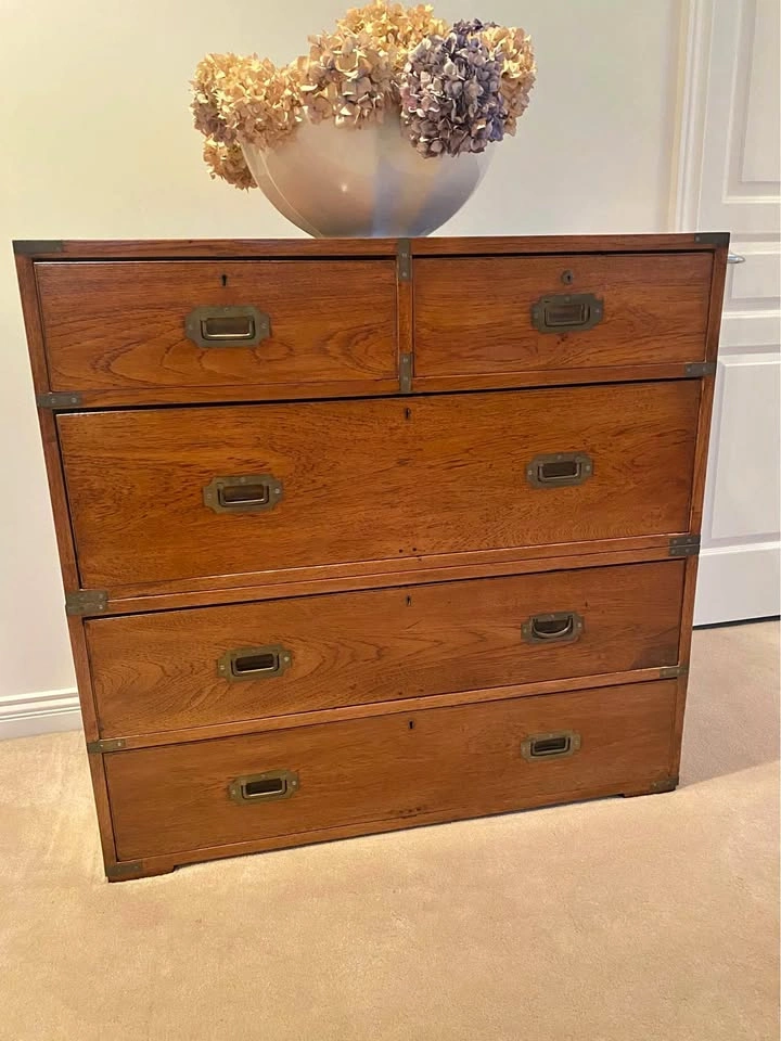 Victorian Military Chest c1865-1885