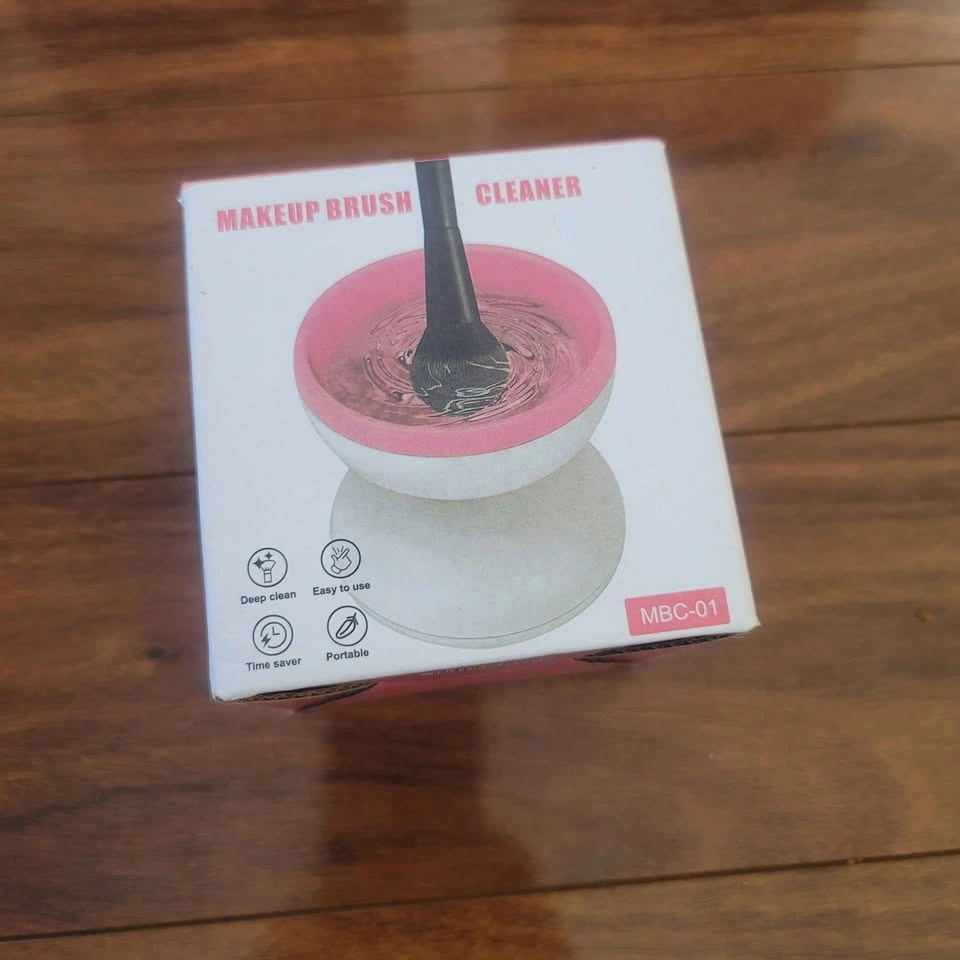 Electric Makeup Brush Cleaner Machine (Brand New in Box) Pink - photo 3