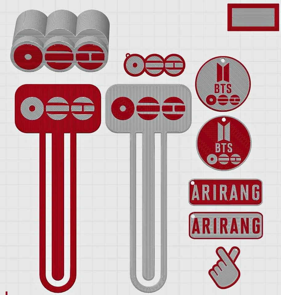 3D Prints BTS Arirang (Customize)