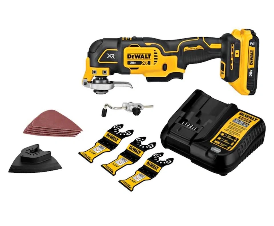 DEWALT XR 20V Oscillating Multi-Tool Kit w/ Batteries & Charger