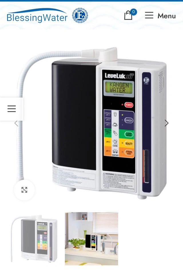 Brand New Leveluk SD501 Kangen Water Machine - photo 2