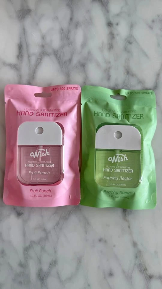 2 Spray Hand Sanitizers
