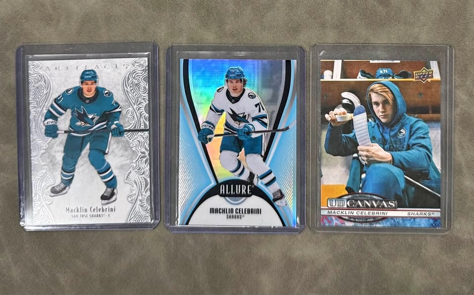 Macklin Celebrini Cards