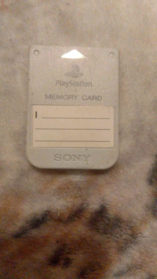 Sony PlayStation 1 Memory Card SCPH-1020 PS1