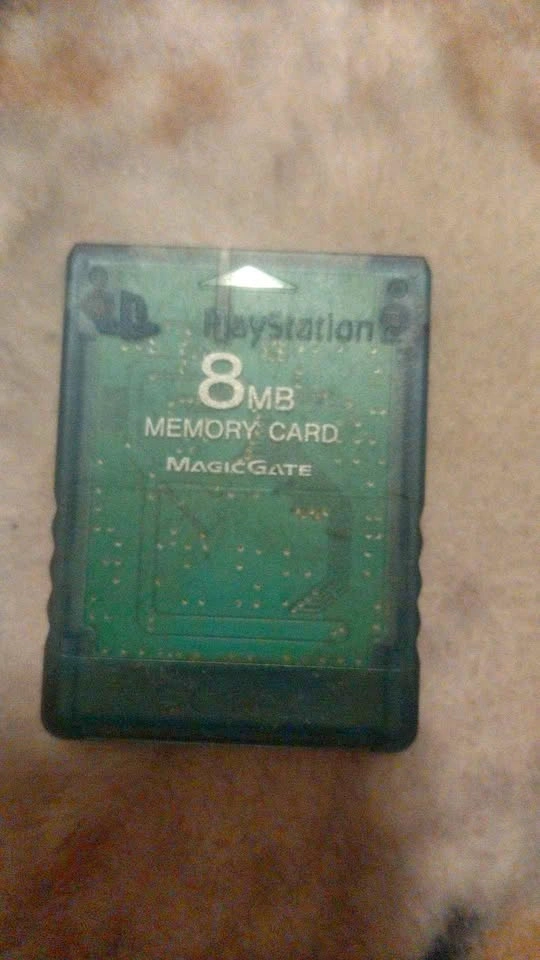 PlayStation 8MB Memory Card MagicGate blue