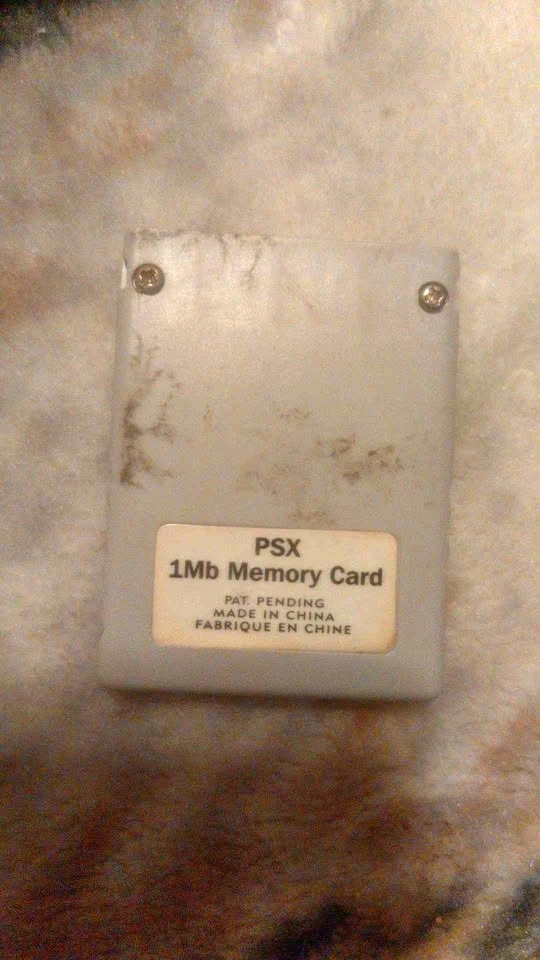 PSX 1Mb & Hip Gear Memory Cards