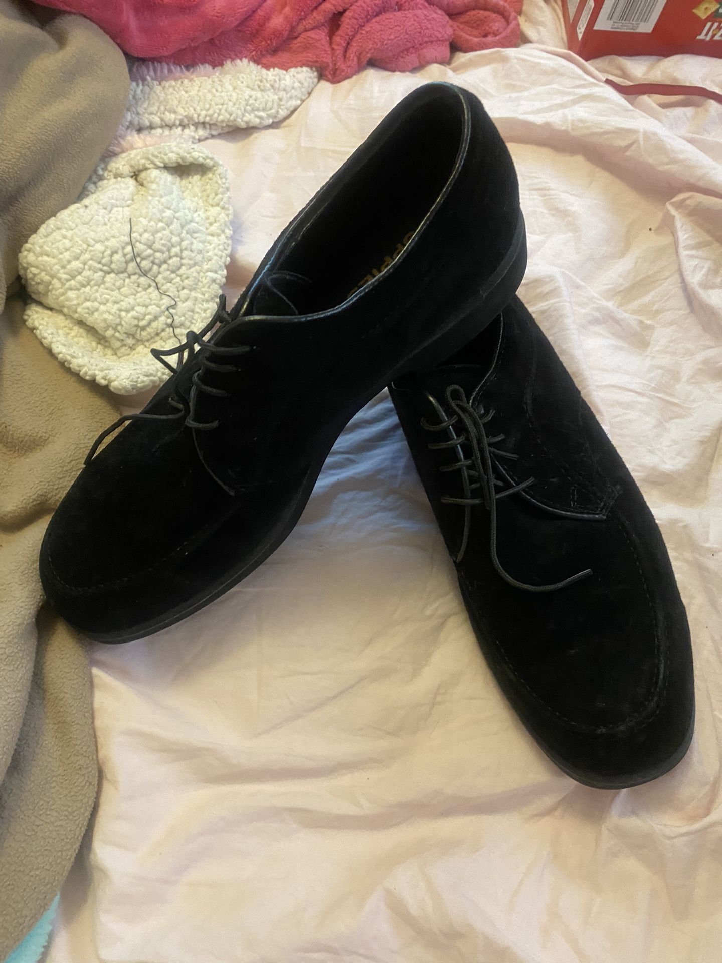 Men Black Hush Puppies Shoes Size 8 D Oxford - photo 2