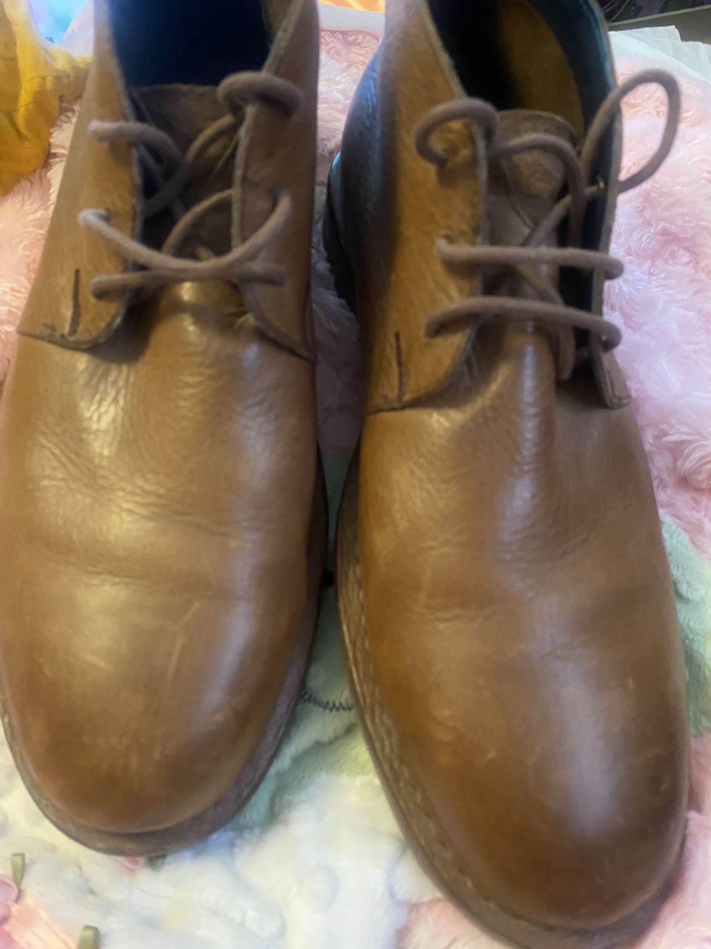 Men Cole Haan Brown Leather Oxford Sz 9.5 M - photo 2