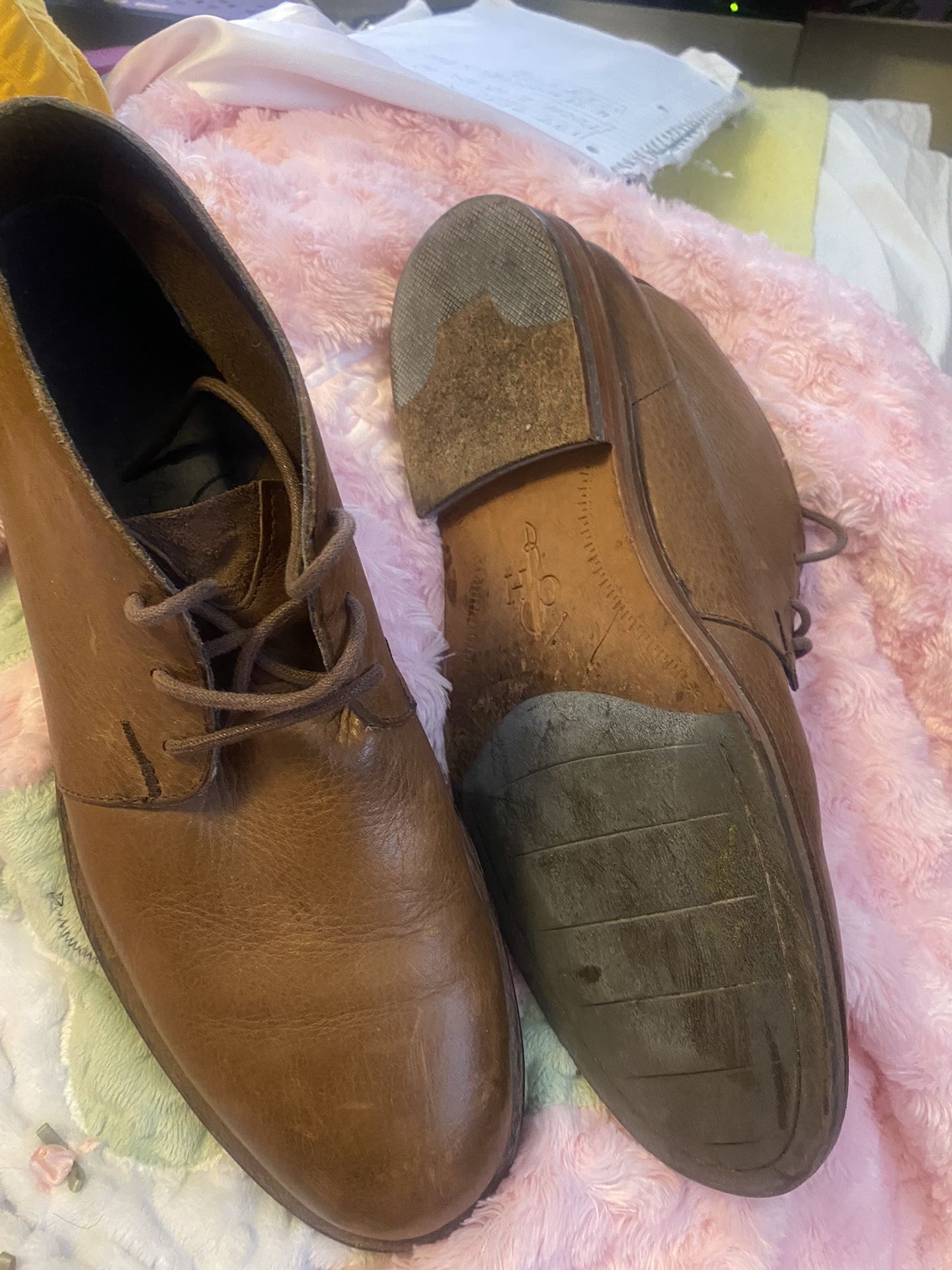 Men Cole Haan Brown Leather Oxford Sz 9.5 M - photo 4