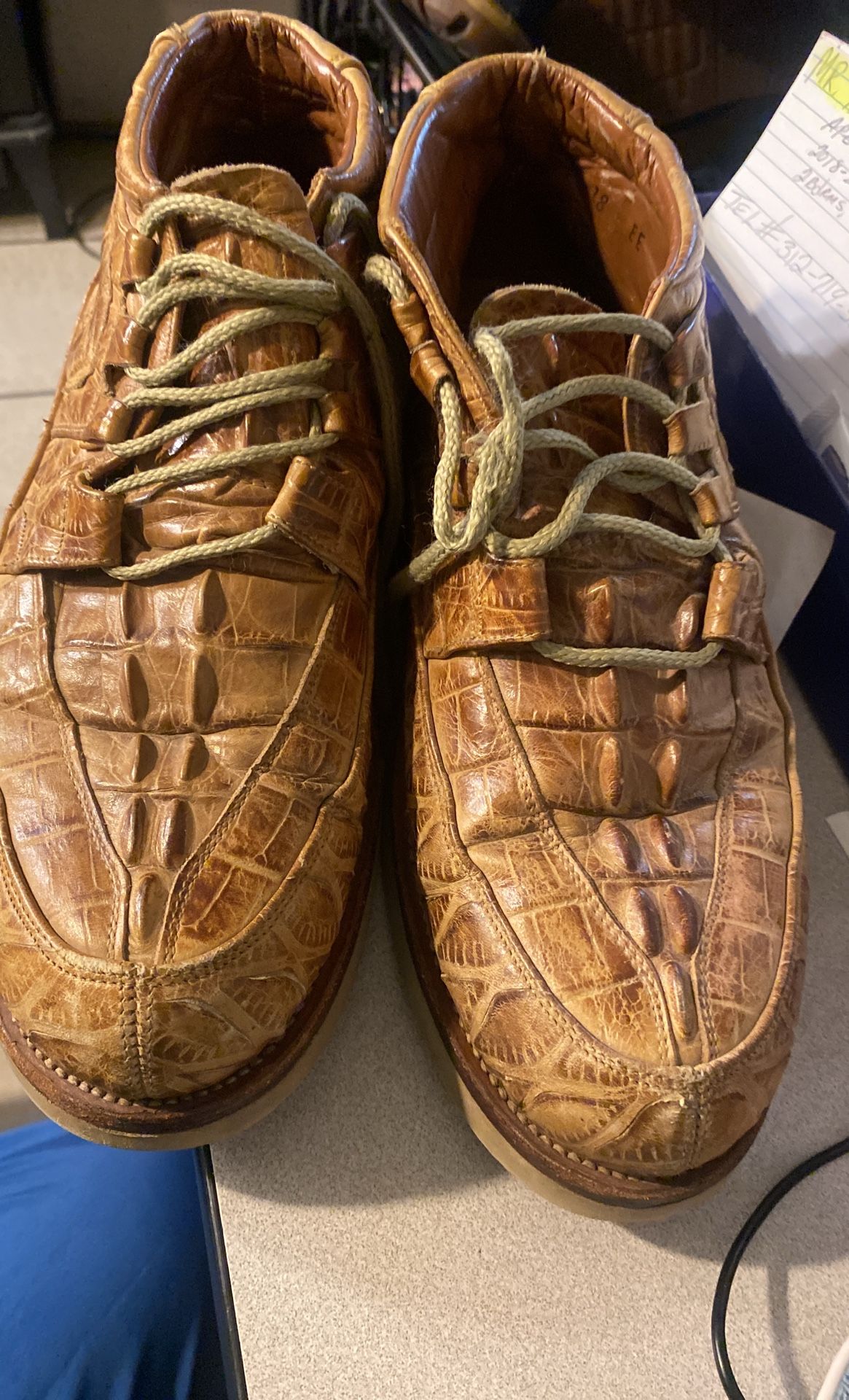 Men's Bilbo Comfort Shoes Tan Ankle Boots Sz 8.5 - photo 2