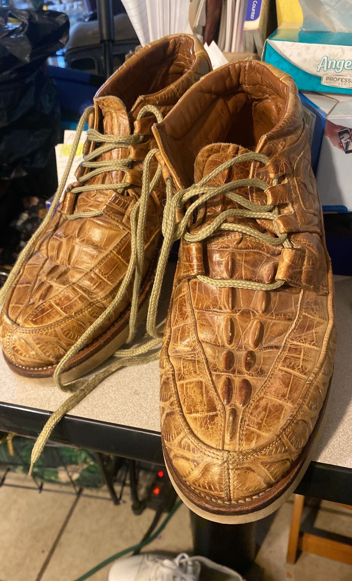 Men's Bilbo Comfort Shoes Tan Ankle Boots Sz 8.5 - photo 5
