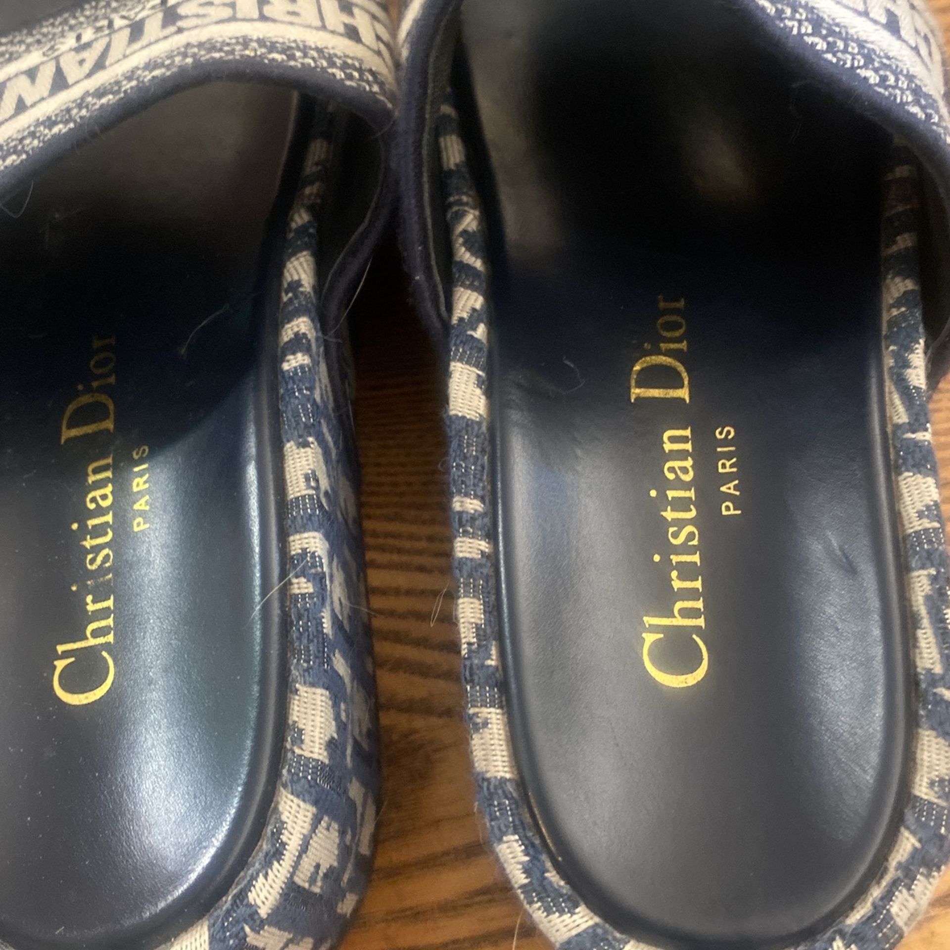 Christian Dior Slip In Sandals Shoes Size 8 - photo 5