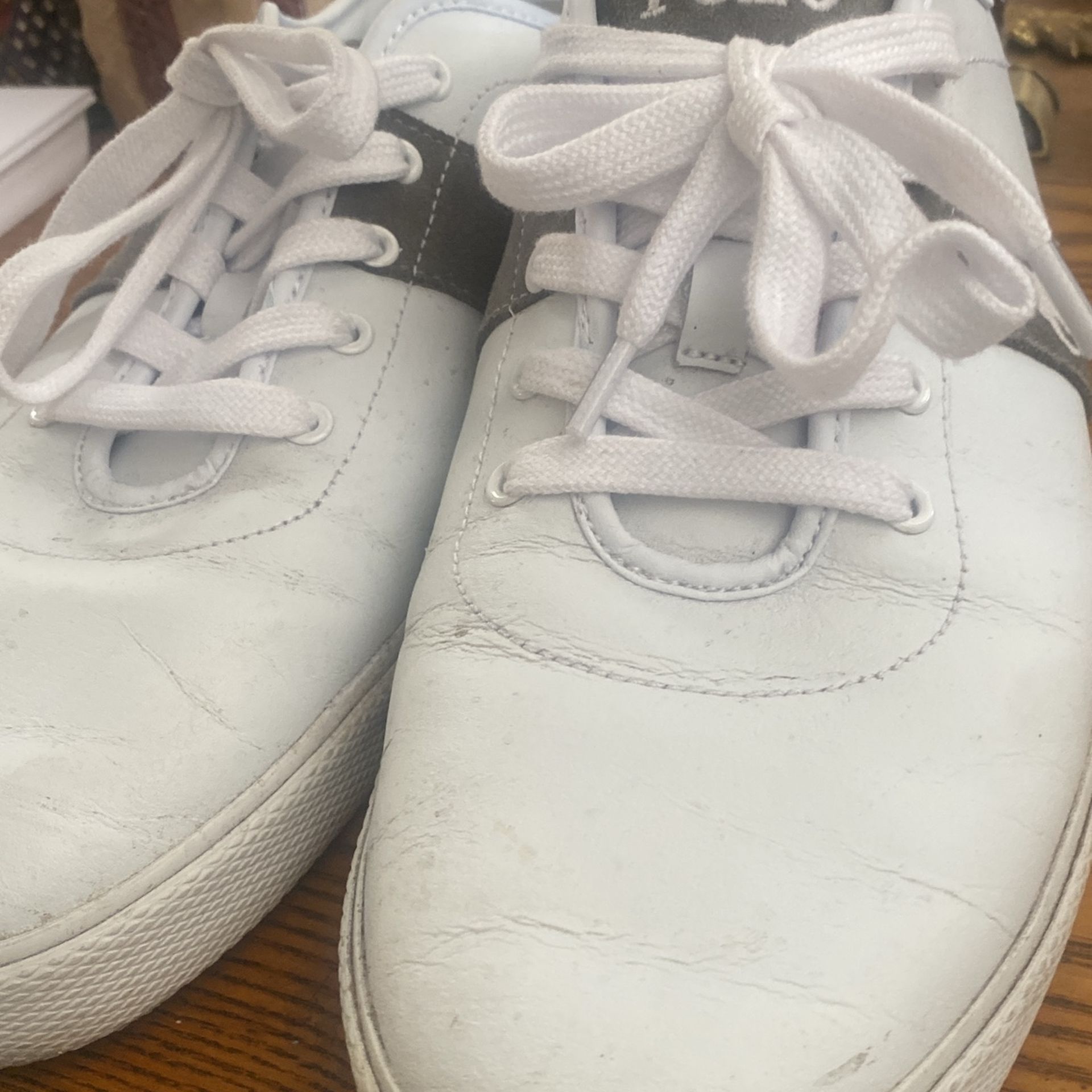 Men Polo Ralph Lauren White Sneakers Size 12 D - photo 5