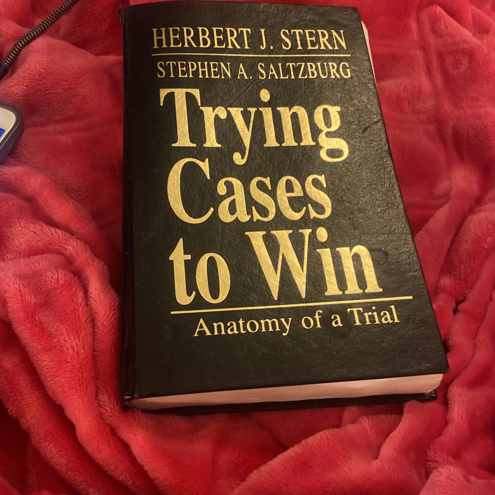 Herbert J Stern Trying Cases To Win Book